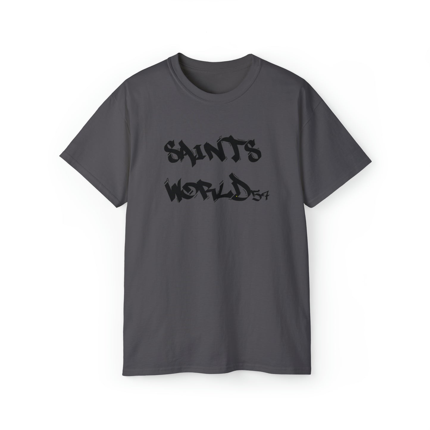 T Shirt | Saints World Logo Design
