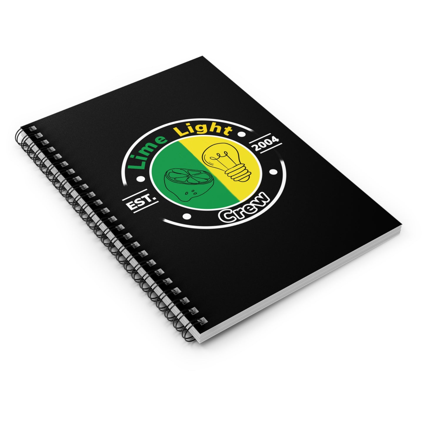 Spiral Notebook | LL Crew Circle Design