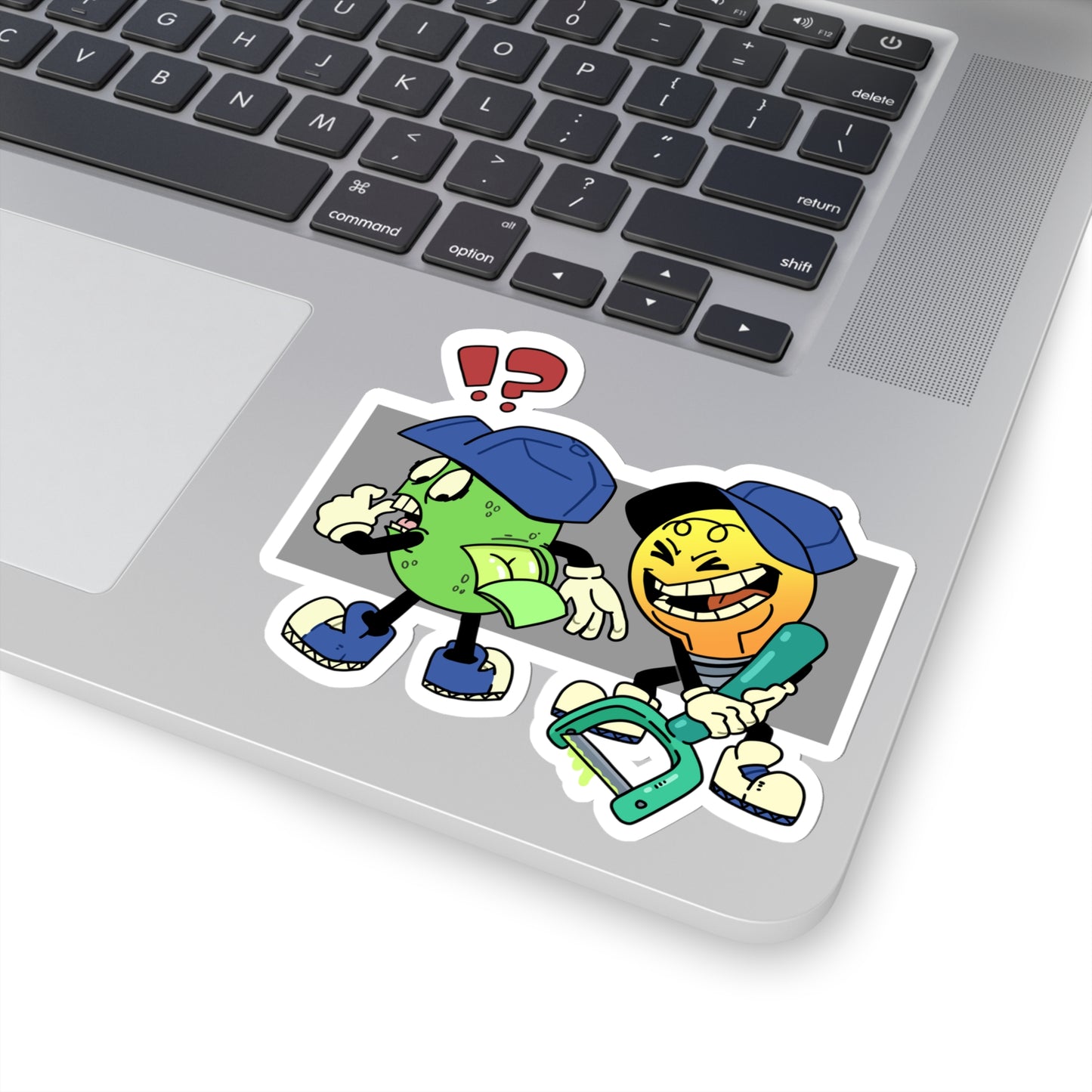 Kiss-Cut Stickers | Lime Peel Design