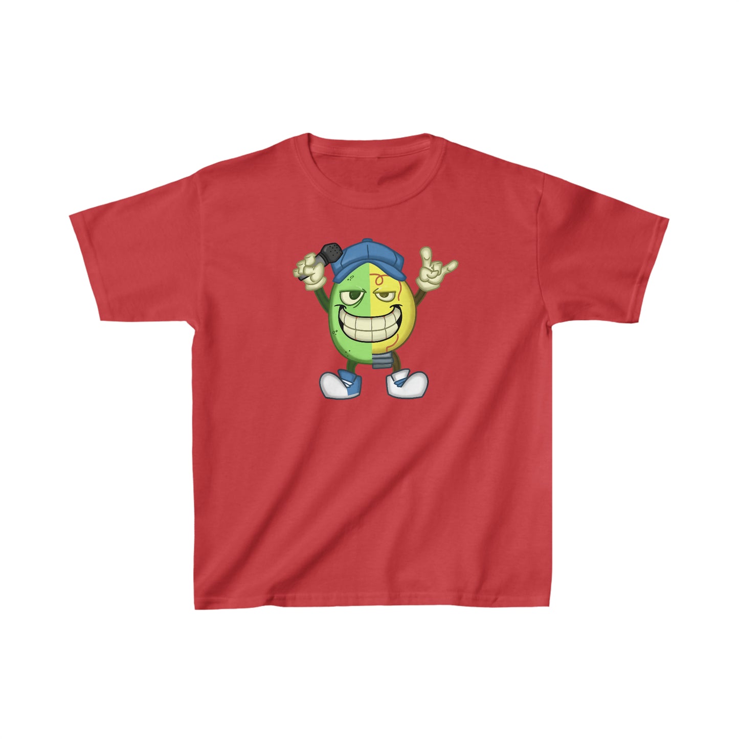 Kids Tee | Split Lime Design