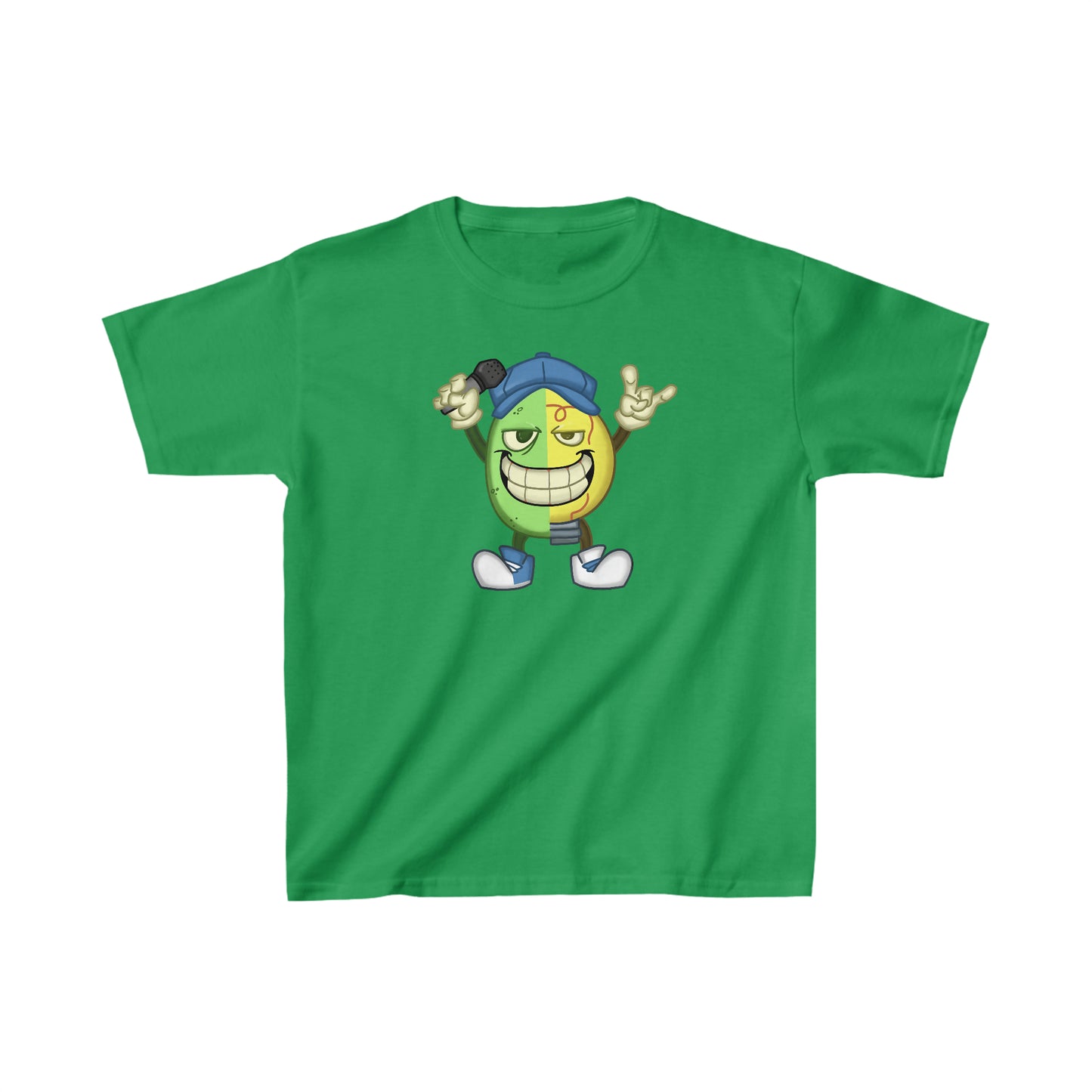 Kids Tee | Split Lime Design