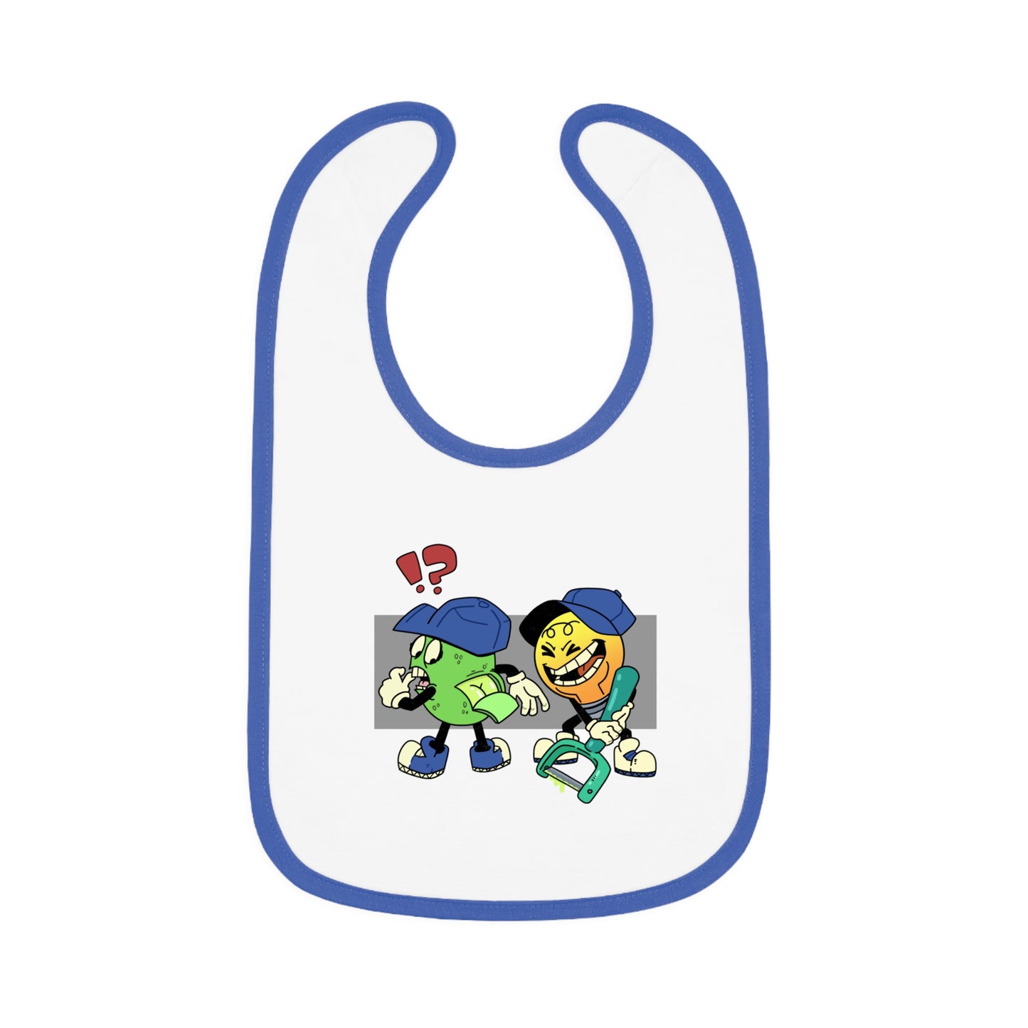 Baby Bib | Lime Peel Design