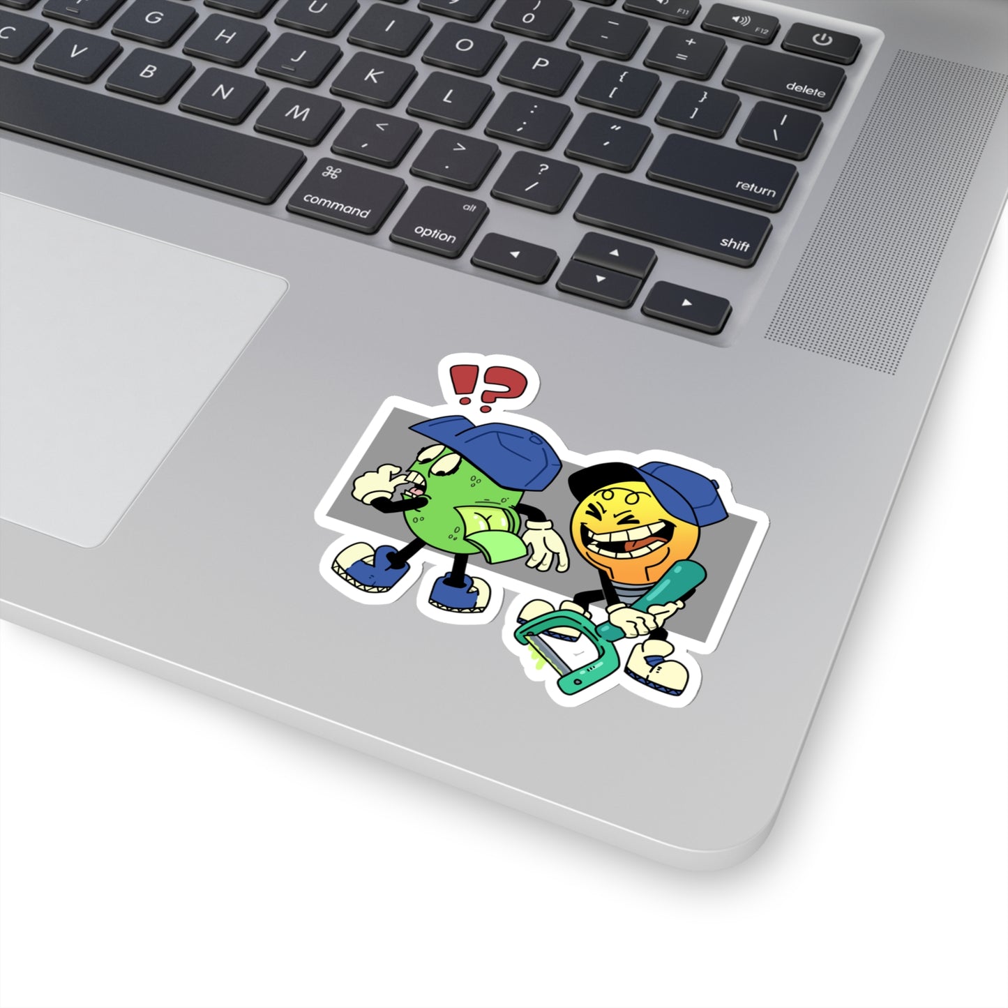 Kiss-Cut Stickers | Lime Peel Design