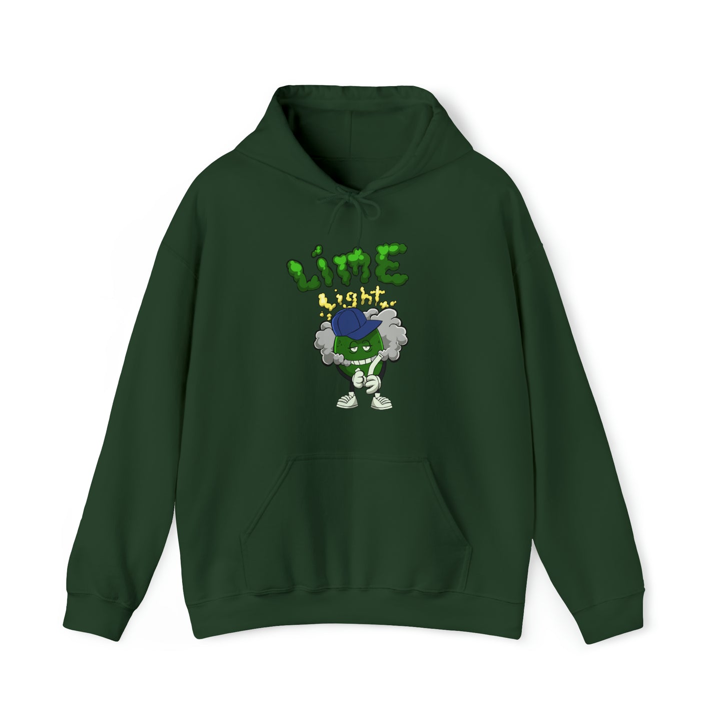 Hoodie | Smoking Lime Design