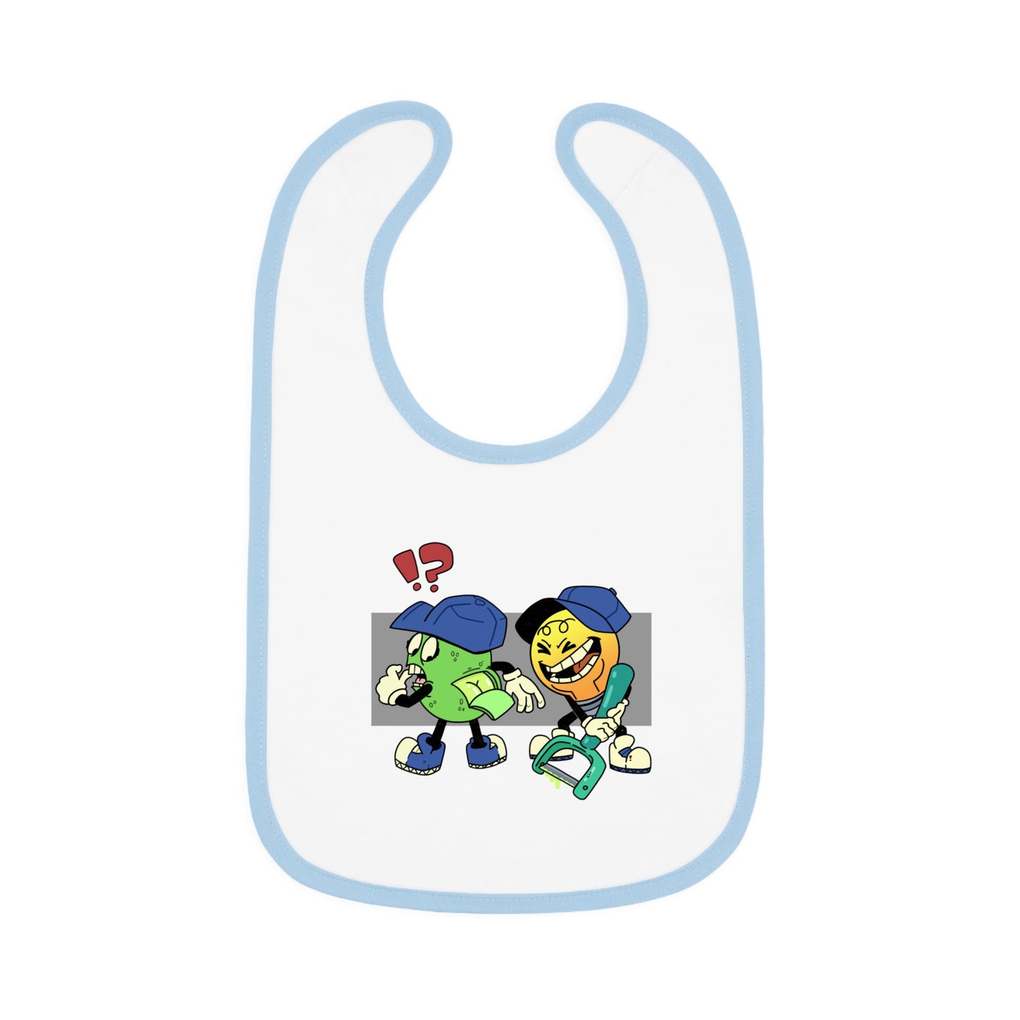 Baby Bib | Lime Peel Design