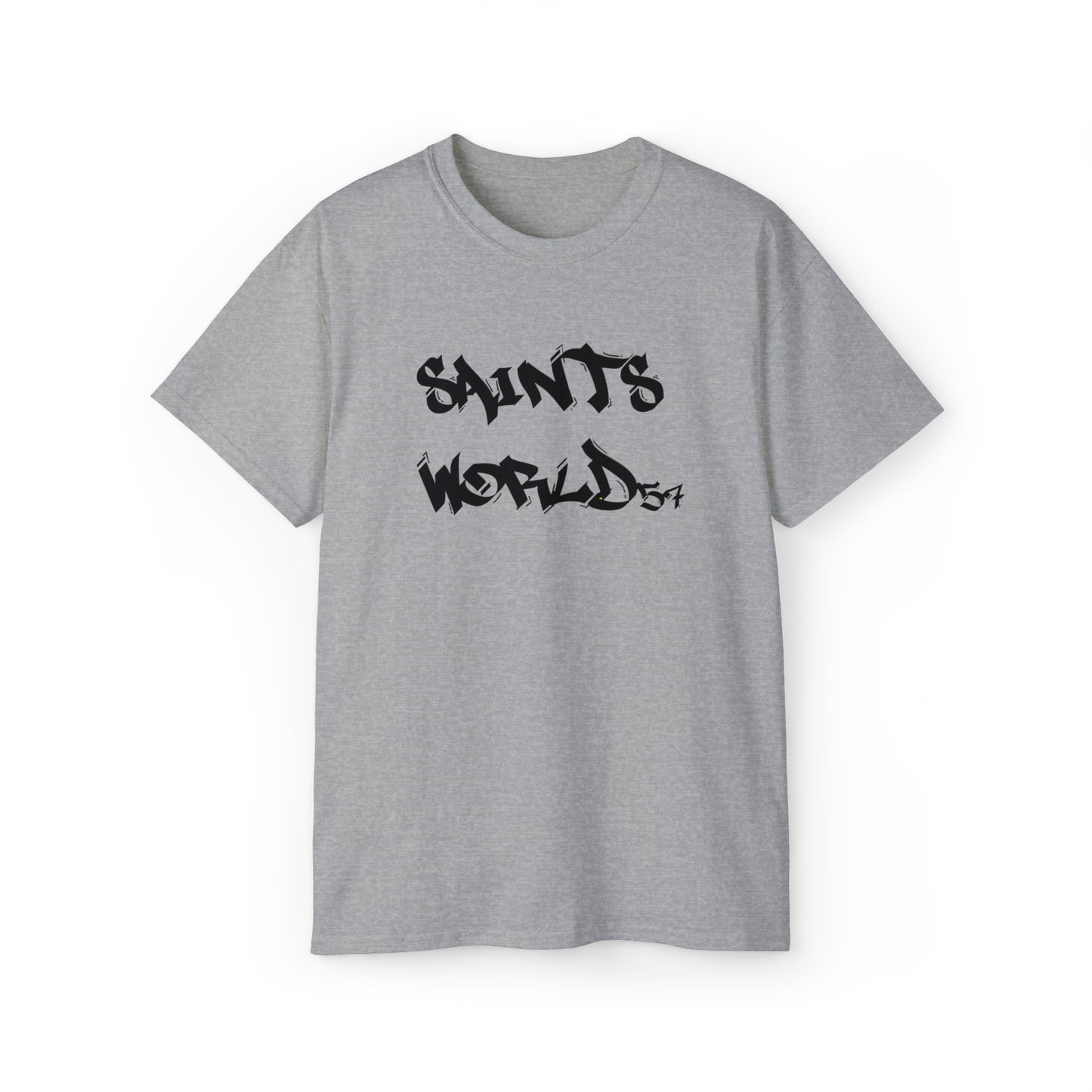 T Shirt | Saints World Logo Design