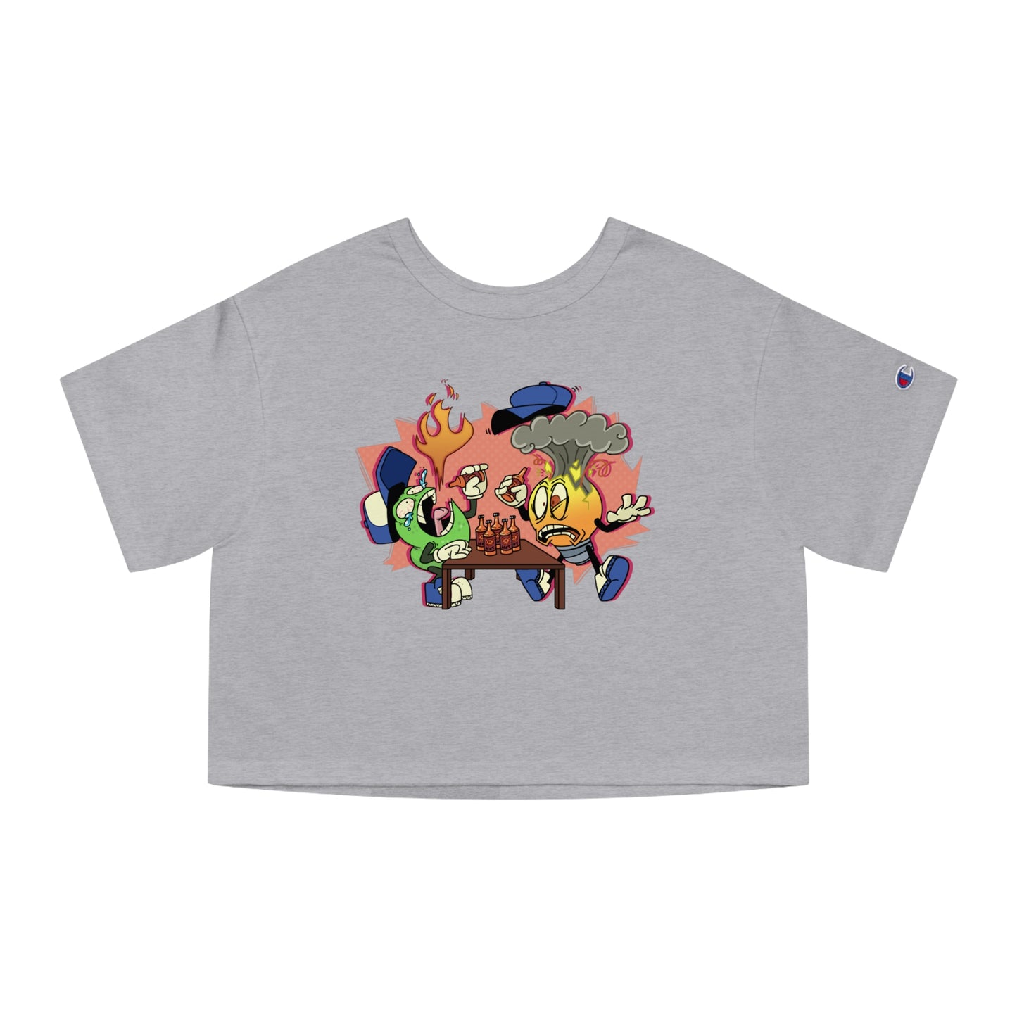 Copy of Cropped Tee | Hot Sauce Design