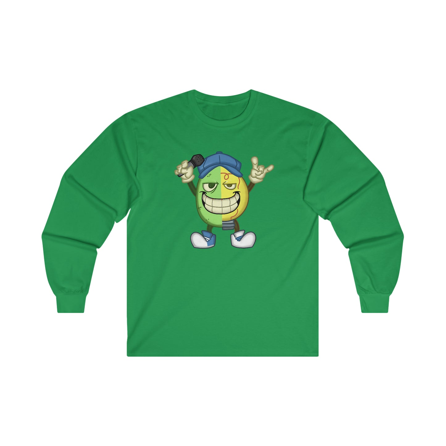 Long Sleeve | Split Lime Design