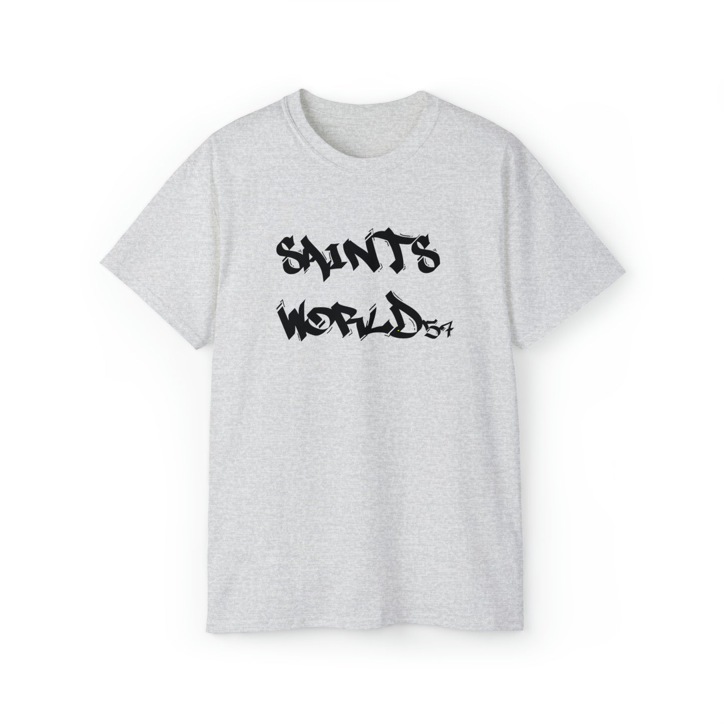 T Shirt | Saints World Logo Design