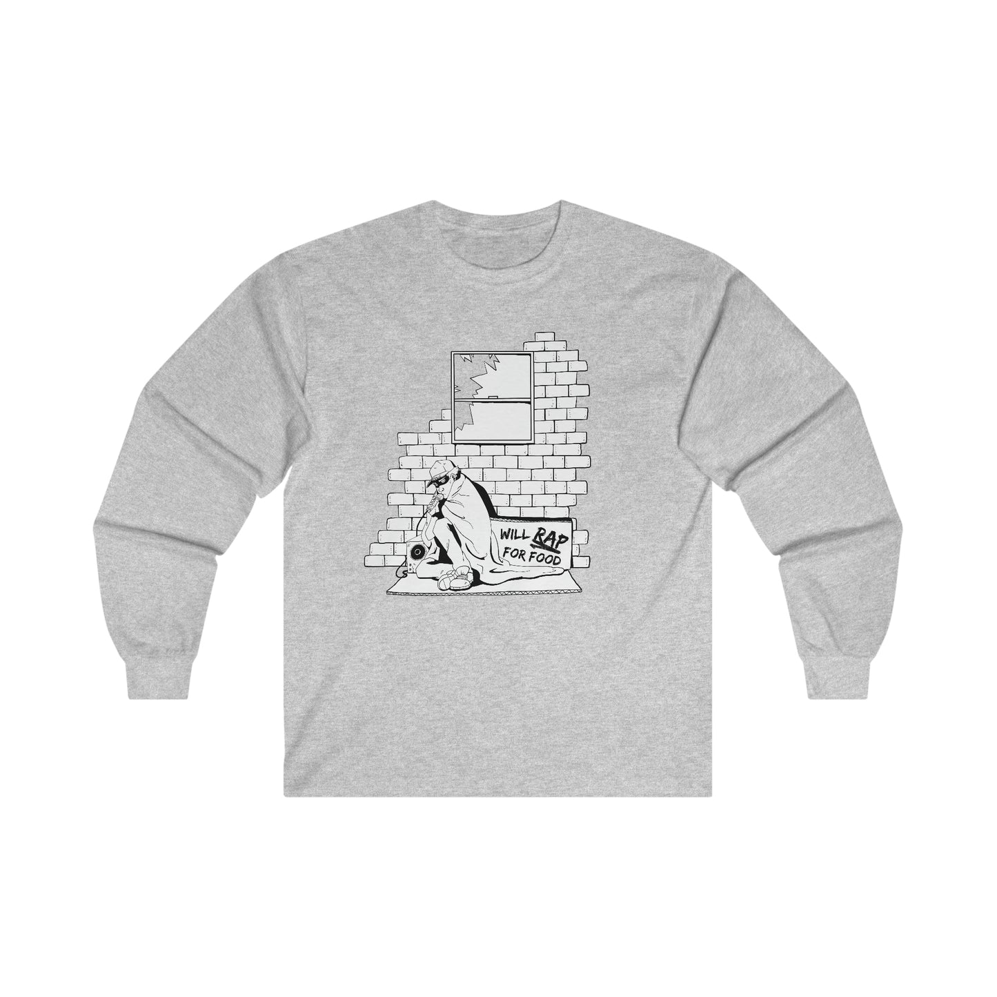 Long Sleeve | Rap For Food Design