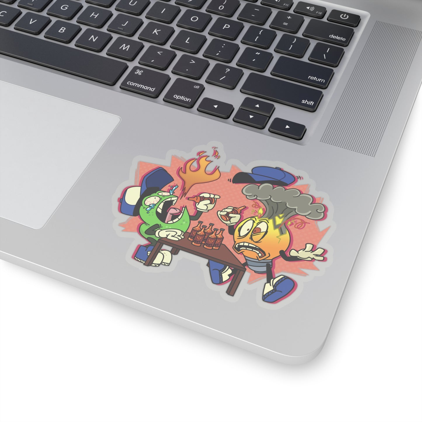 Kiss-Cut Stickers | Hot Sauce Design