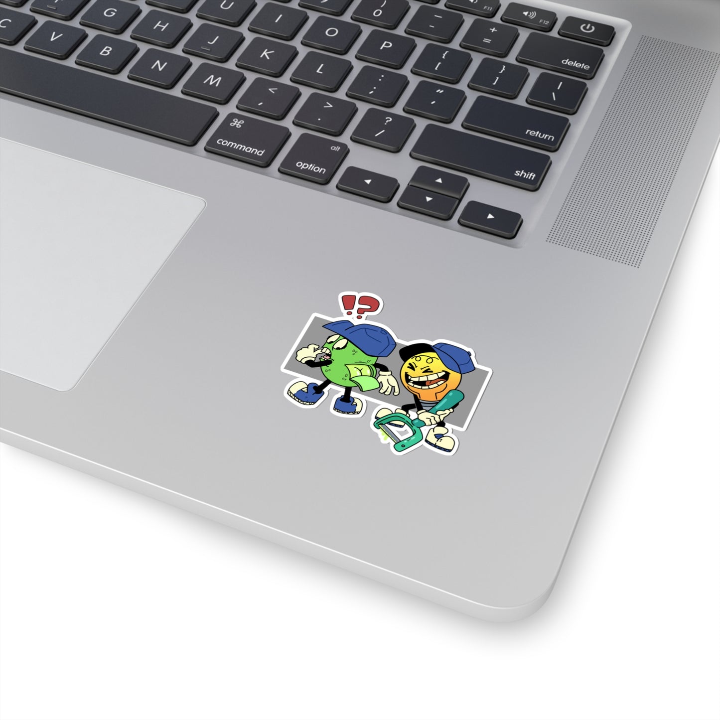 Kiss-Cut Stickers | Lime Peel Design