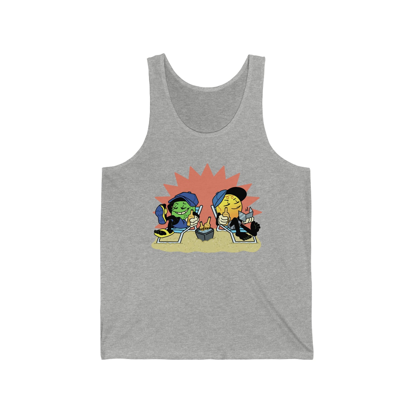 Tank Top | Feet Up Beach Design