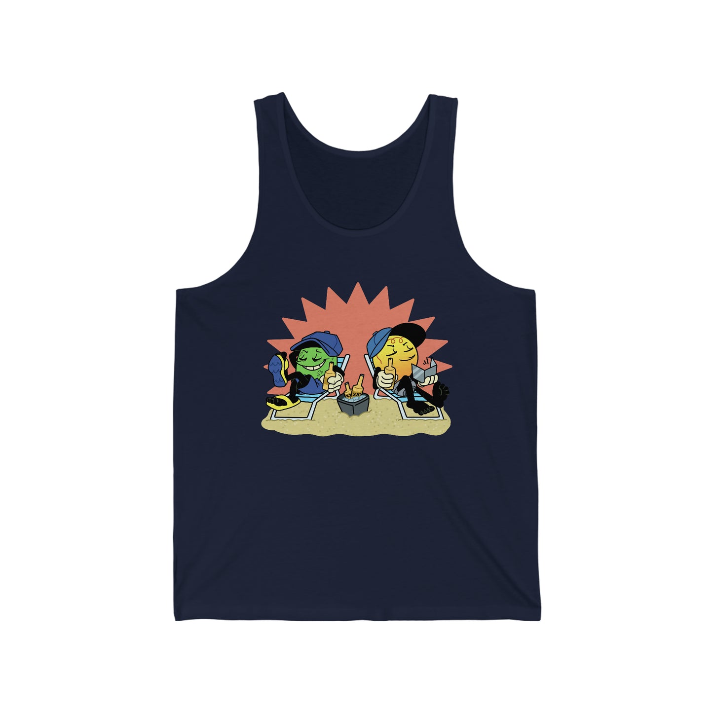 Tank Top | Feet Up Beach Design