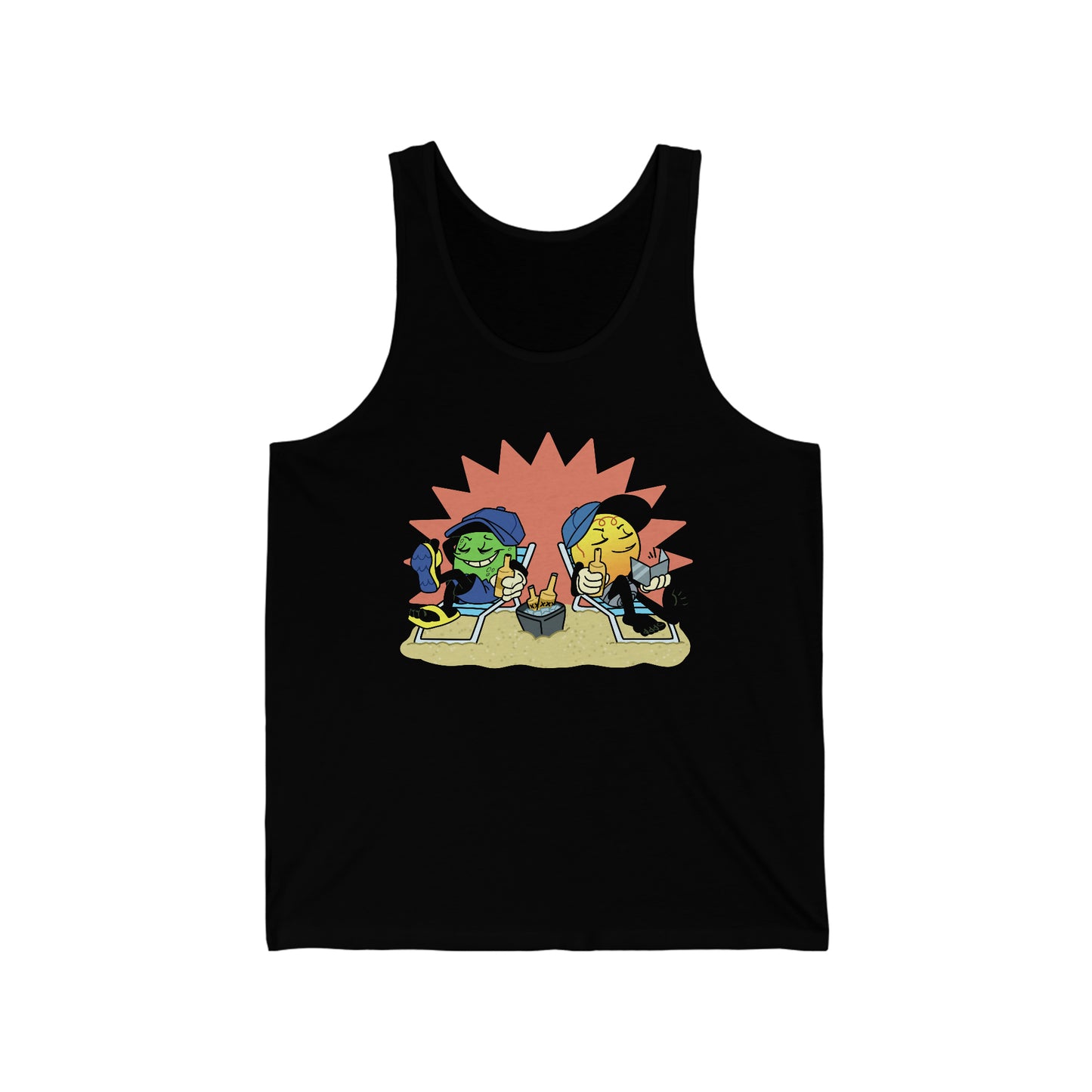 Tank Top | Feet Up Beach Design