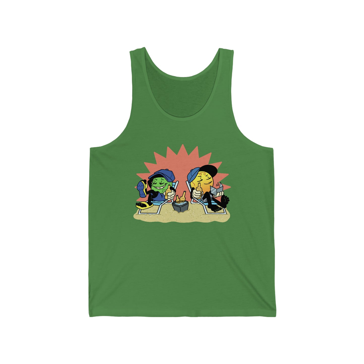 Tank Top | Feet Up Beach Design