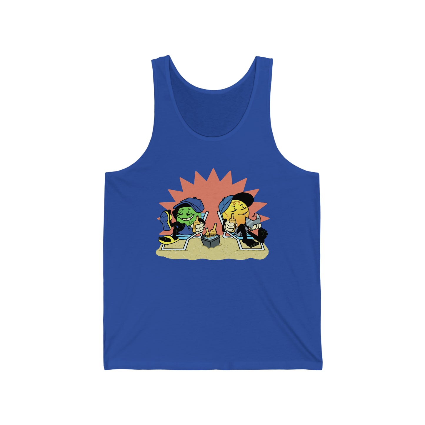 Tank Top | Feet Up Beach Design