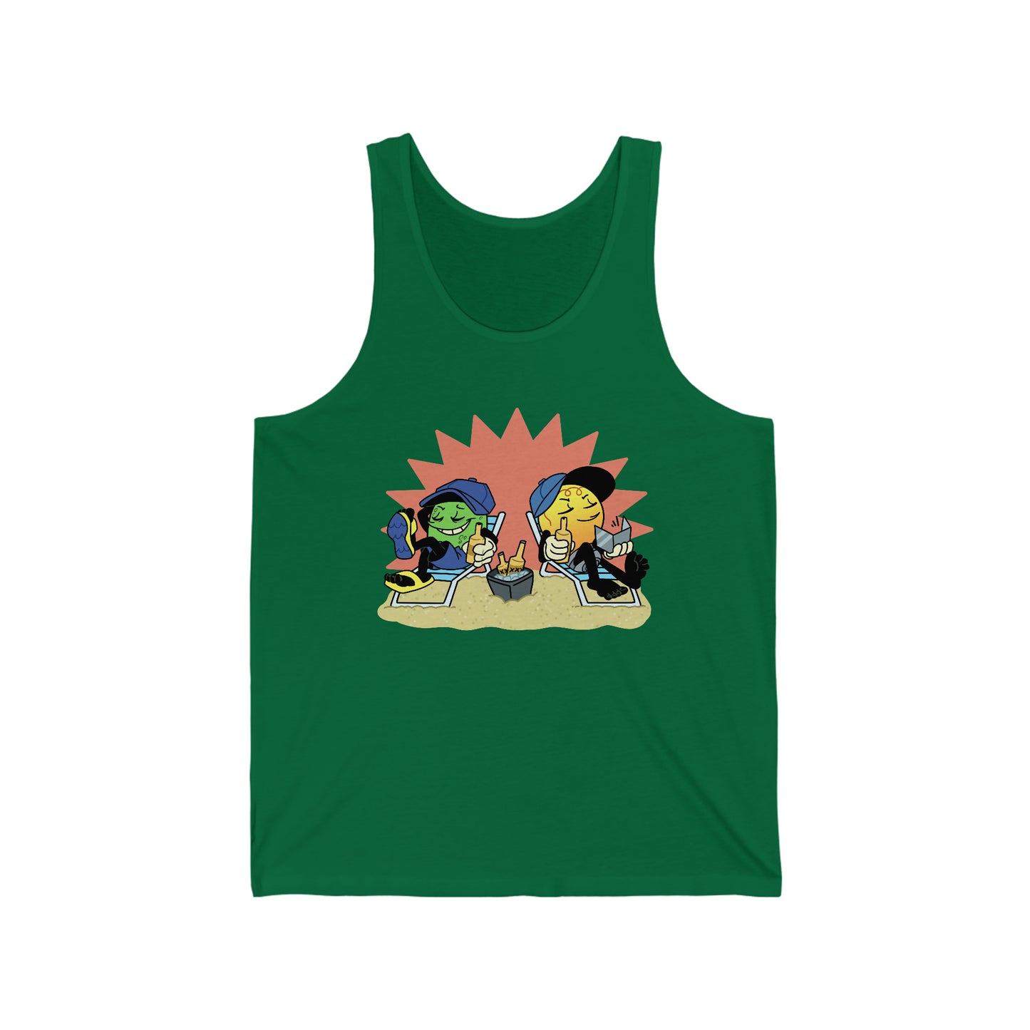 Tank Top | Feet Up Beach Design