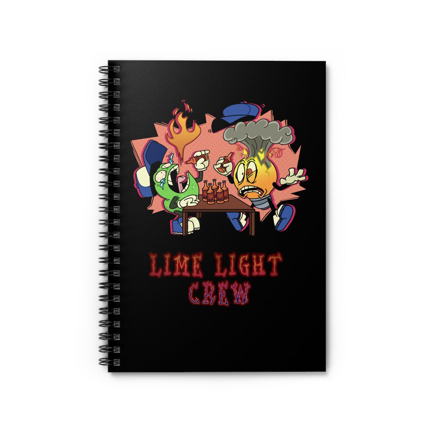 Spiral Notebook | Hot Sauce Design