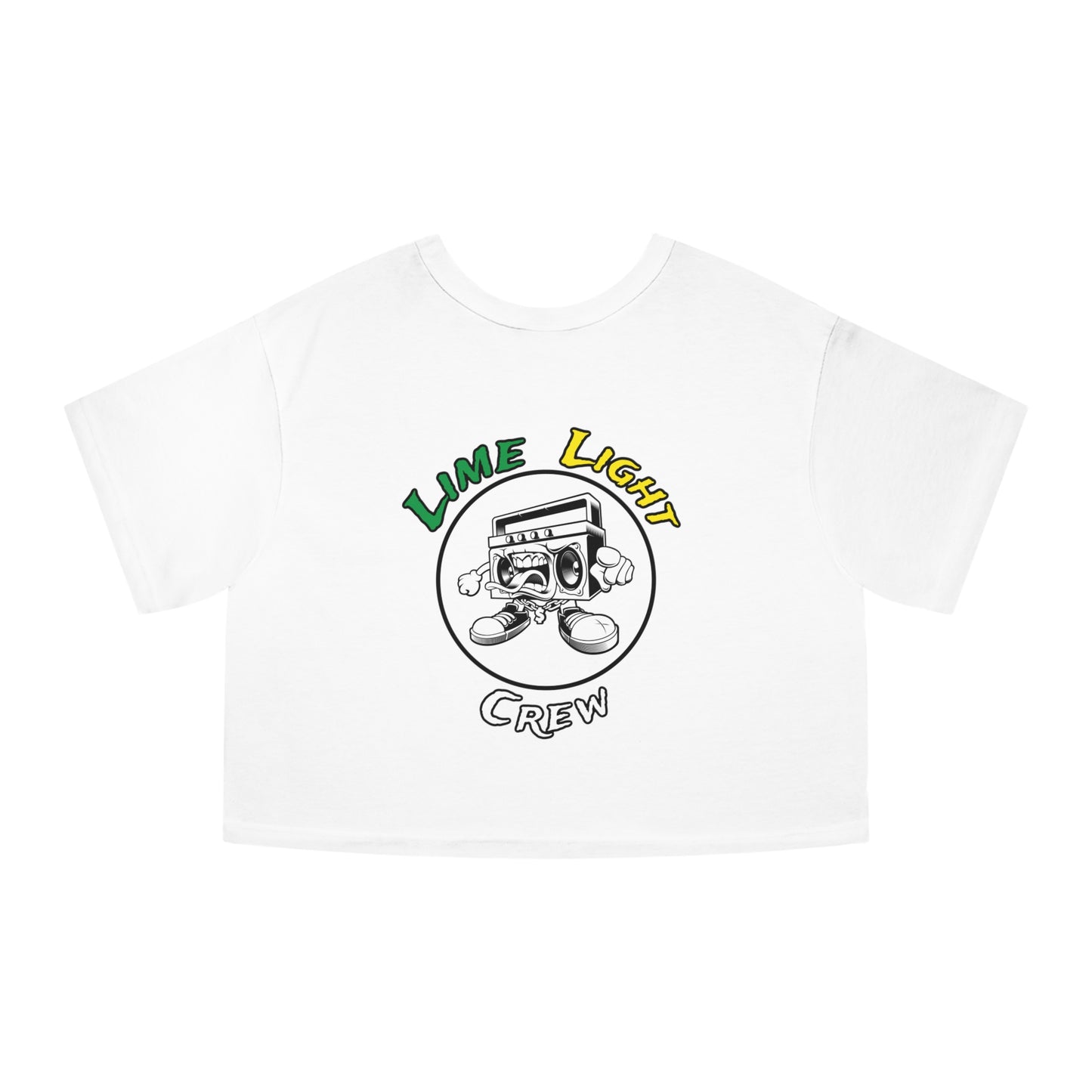Cropped Tee | Electric Chair Design