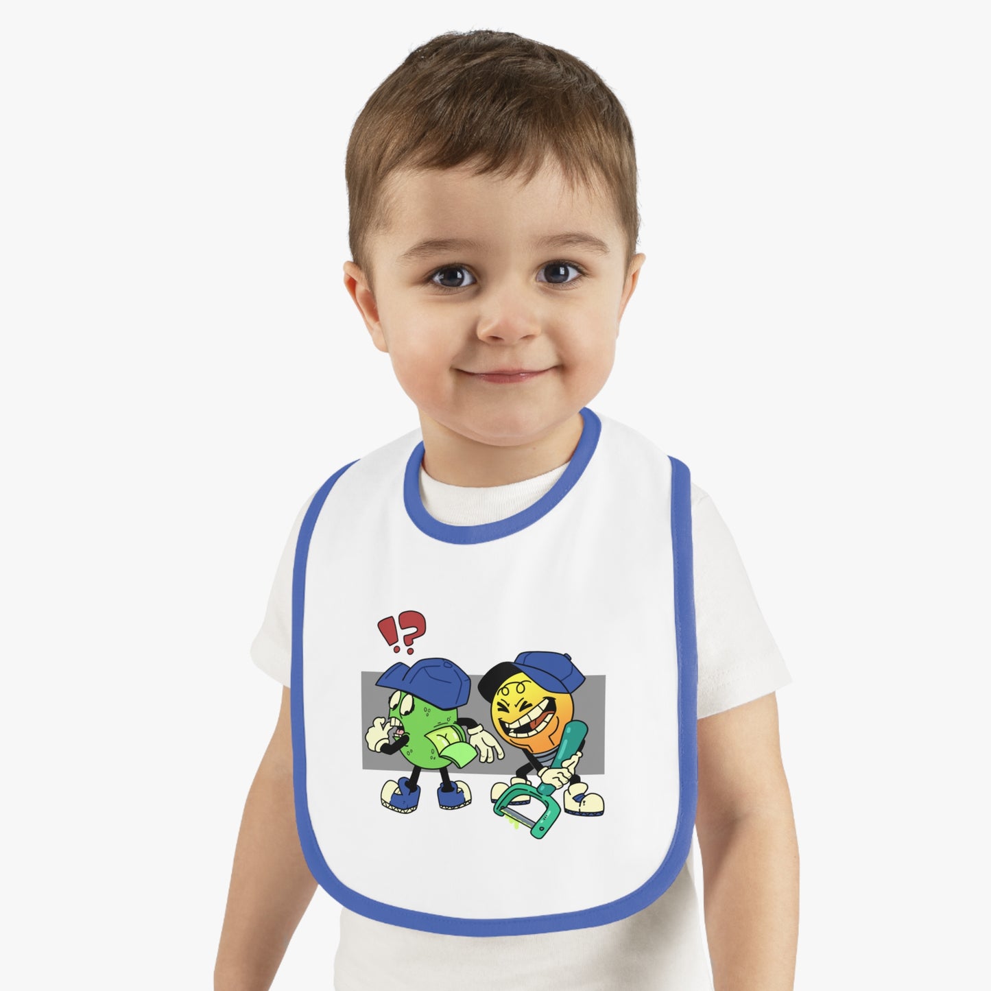Baby Bib | Lime Peel Design