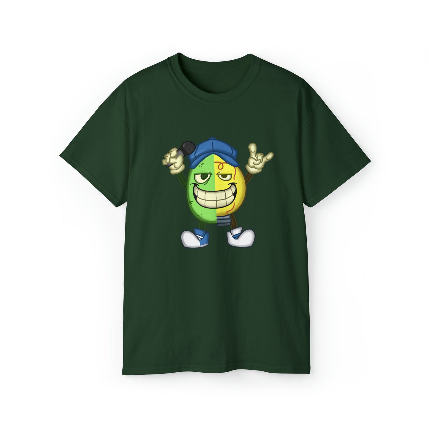 T Shirt | Split Lime Design