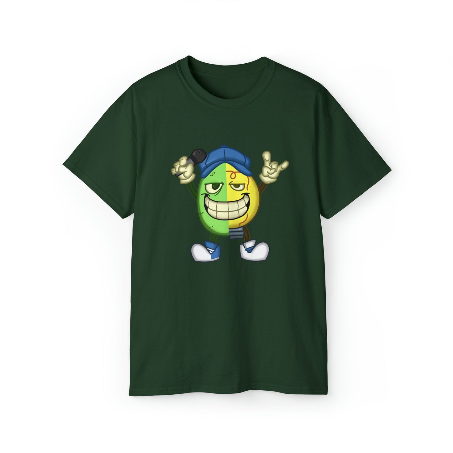 T Shirt | Split Lime Design