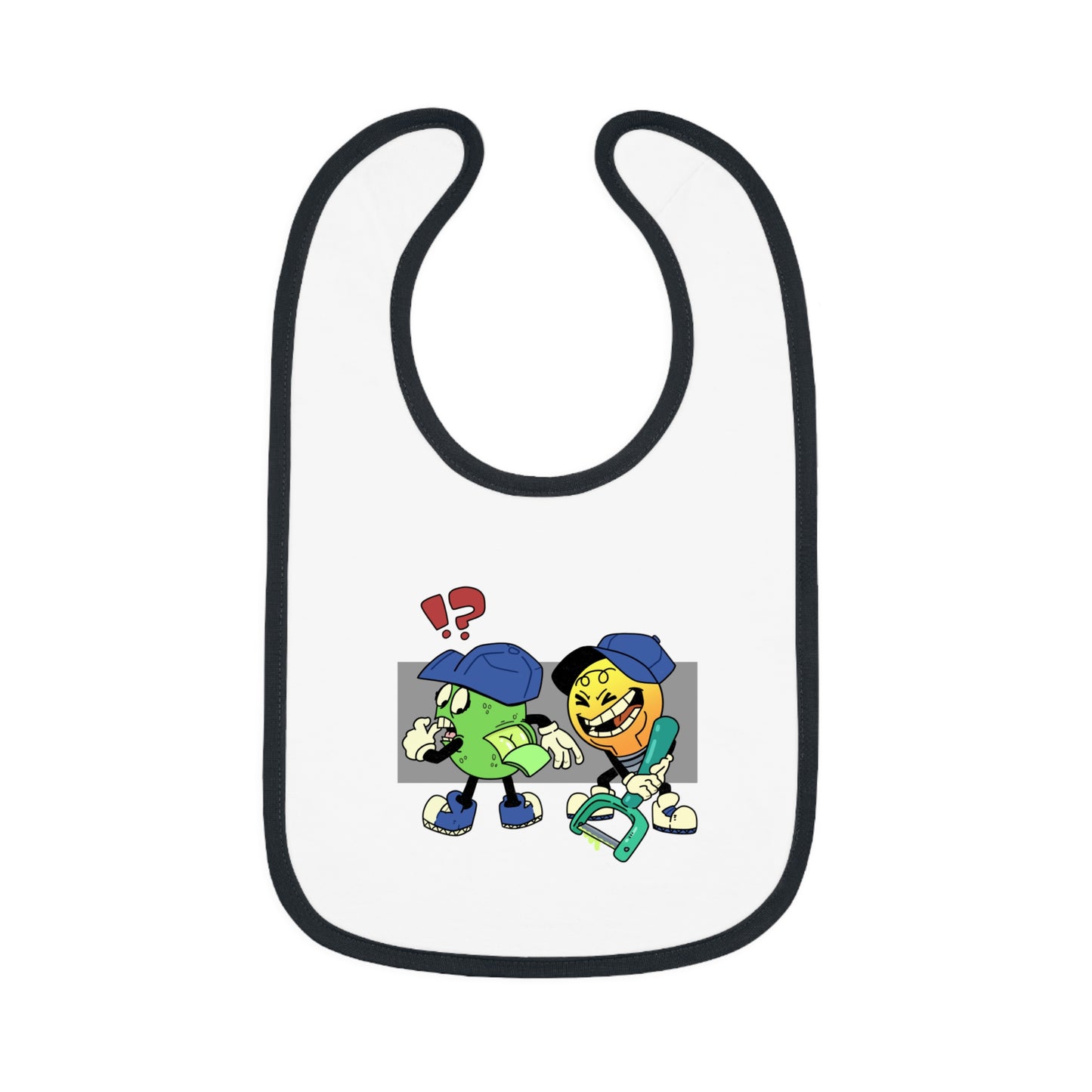 Baby Bib | Lime Peel Design