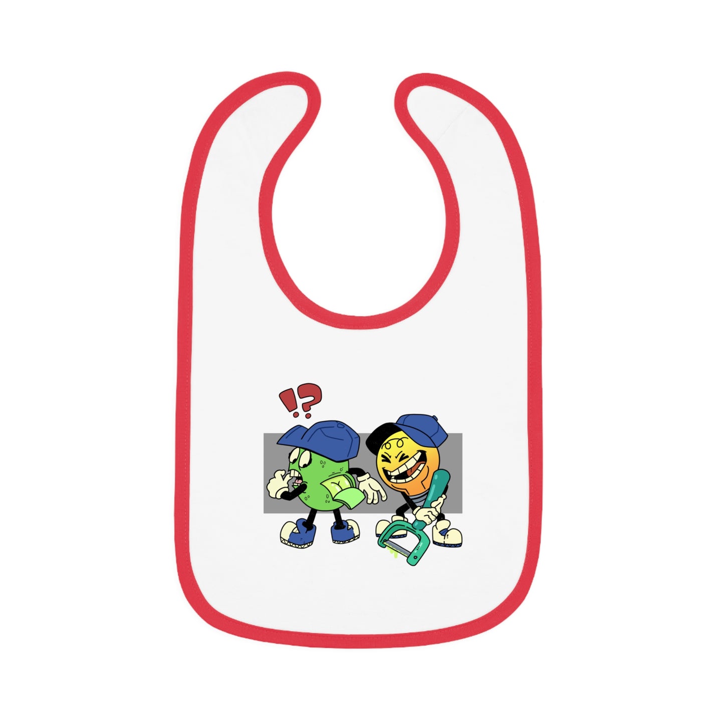 Baby Bib | Lime Peel Design