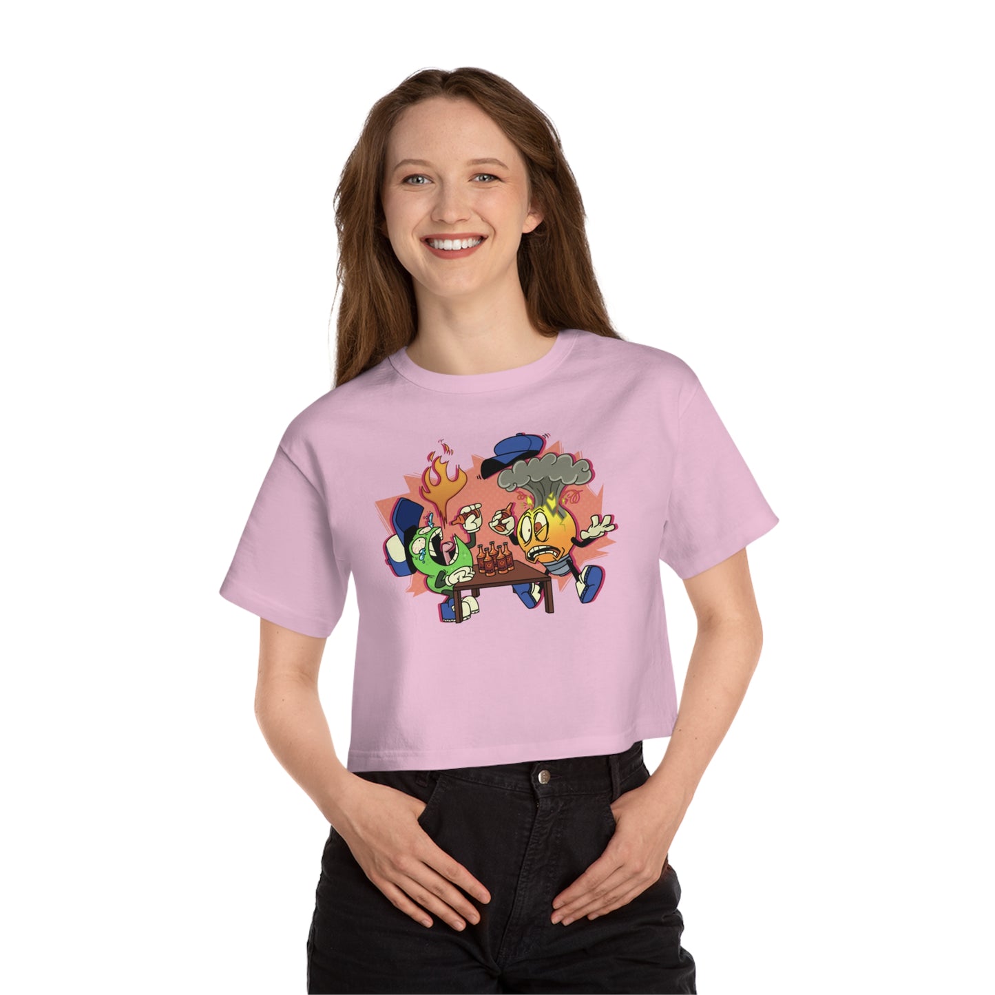 Copy of Cropped Tee | Hot Sauce Design