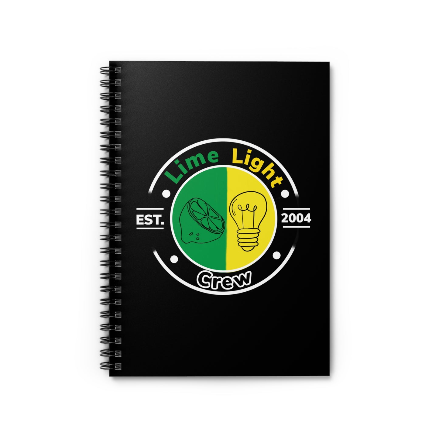 Spiral Notebook | LL Crew Circle Design