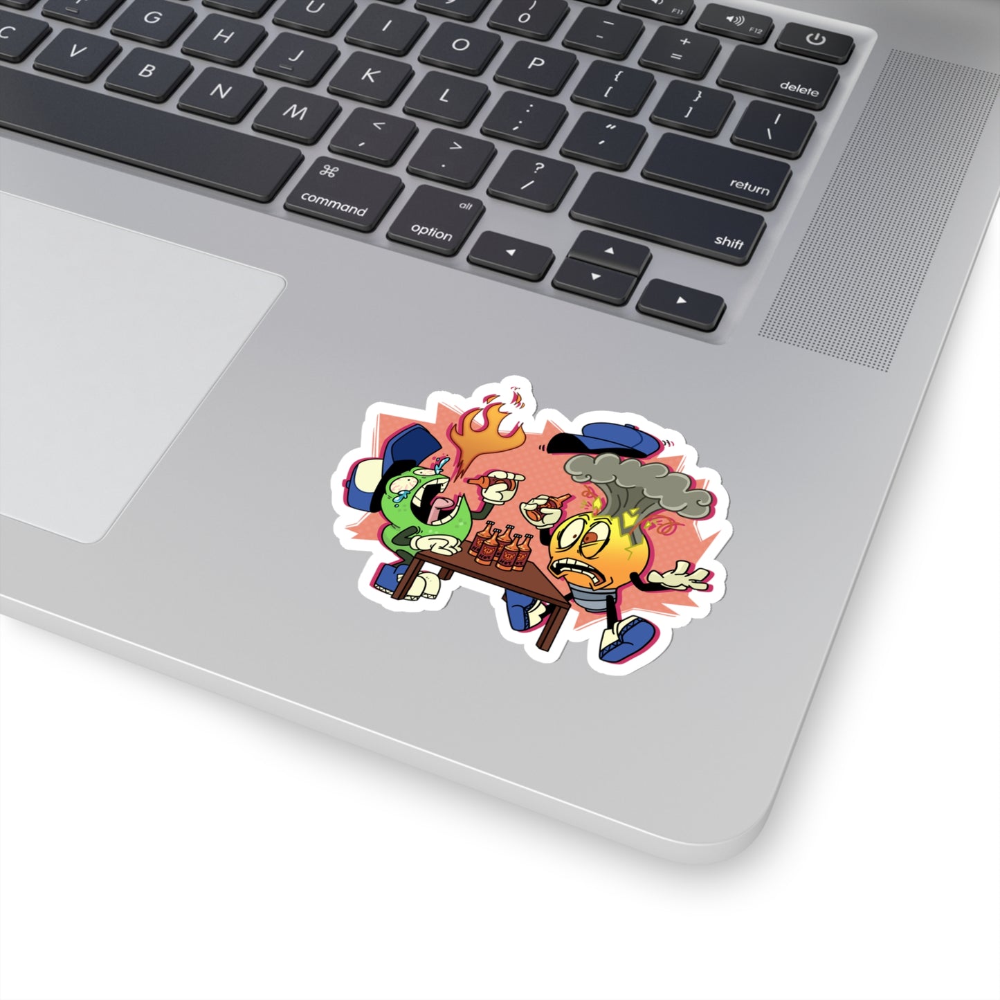 Kiss-Cut Stickers | Hot Sauce Design