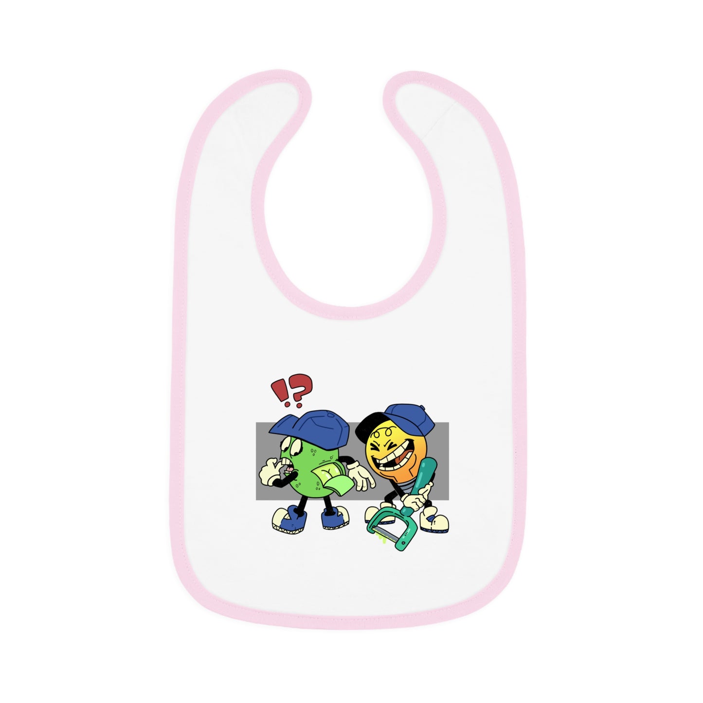 Baby Bib | Lime Peel Design