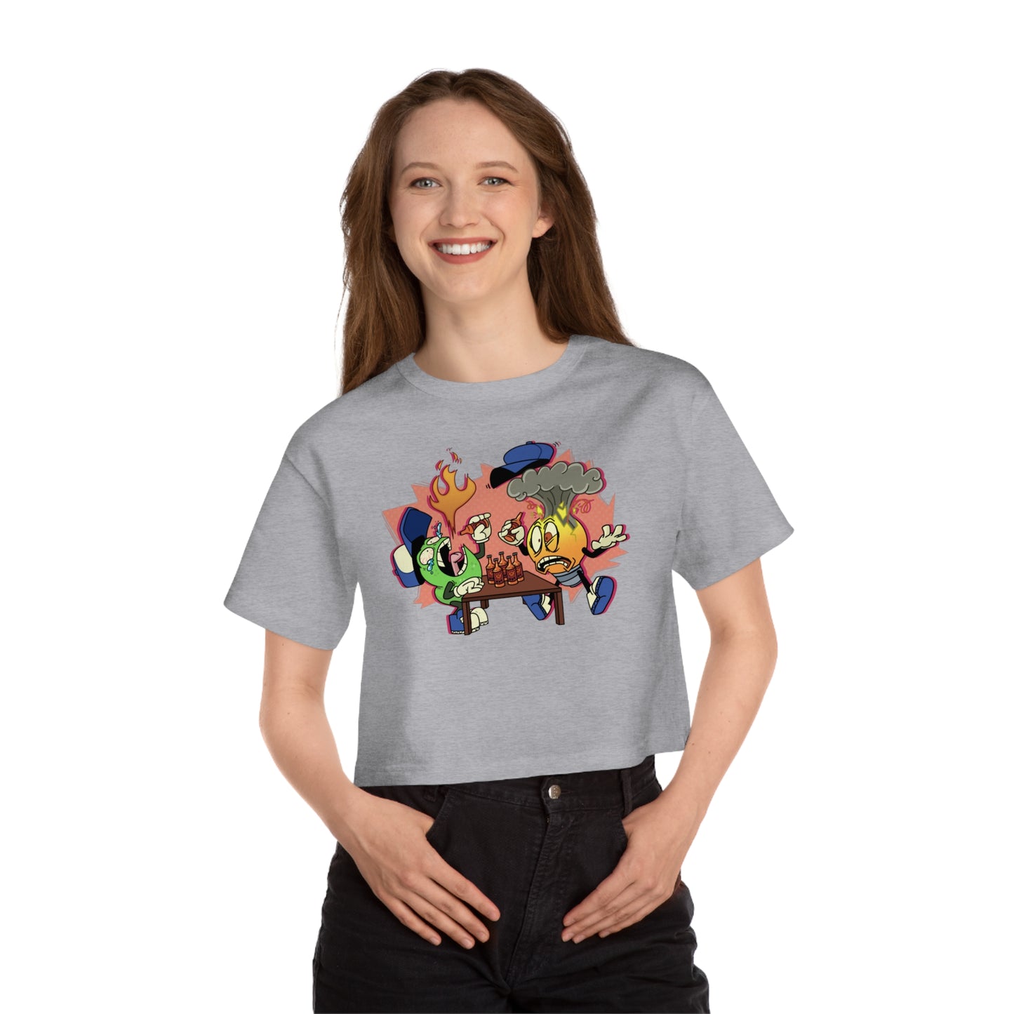 Copy of Cropped Tee | Hot Sauce Design