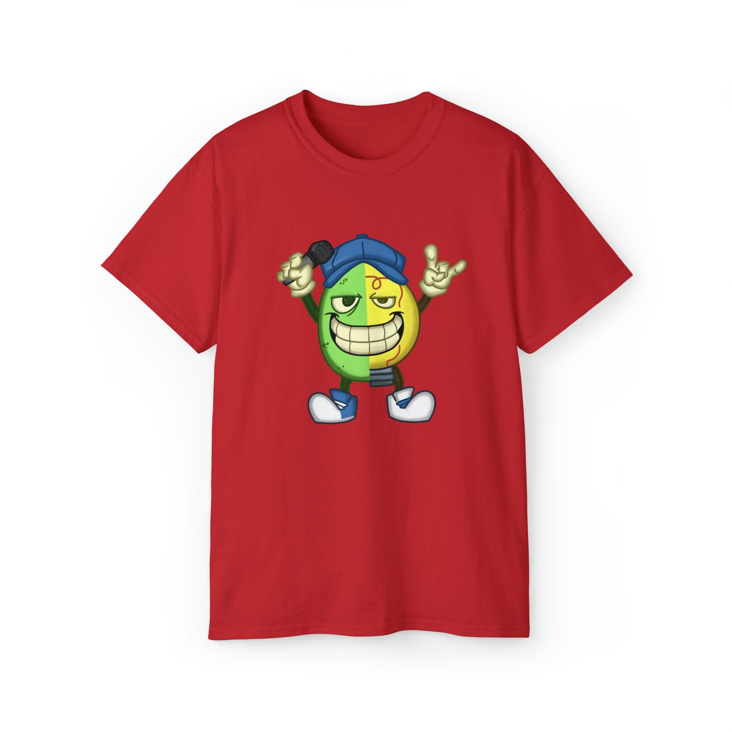 T Shirt | Split Lime Design