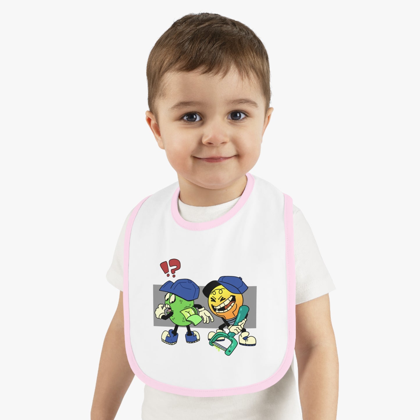 Baby Bib | Lime Peel Design