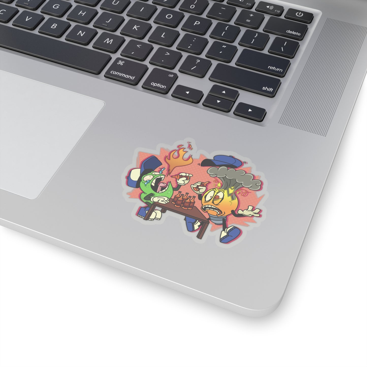Kiss-Cut Stickers | Hot Sauce Design