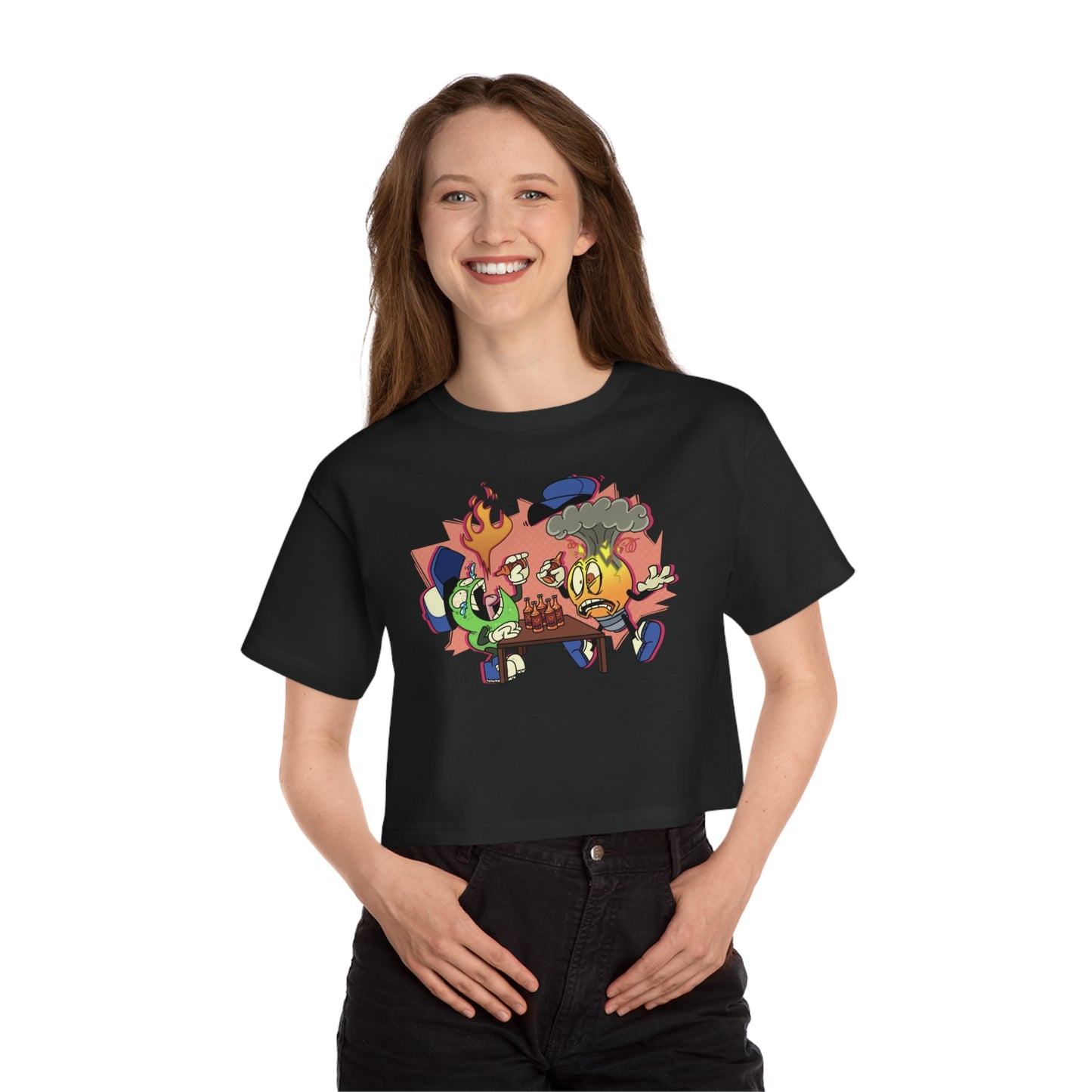 Copy of Cropped Tee | Hot Sauce Design