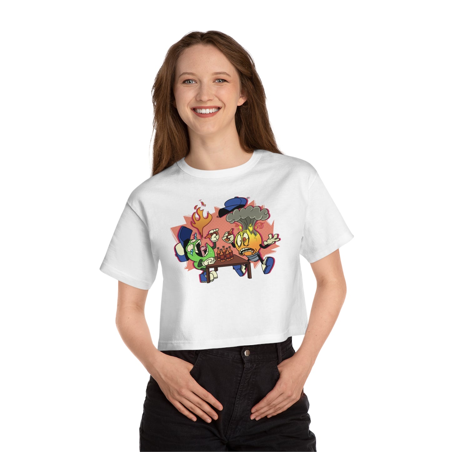 Copy of Cropped Tee | Hot Sauce Design
