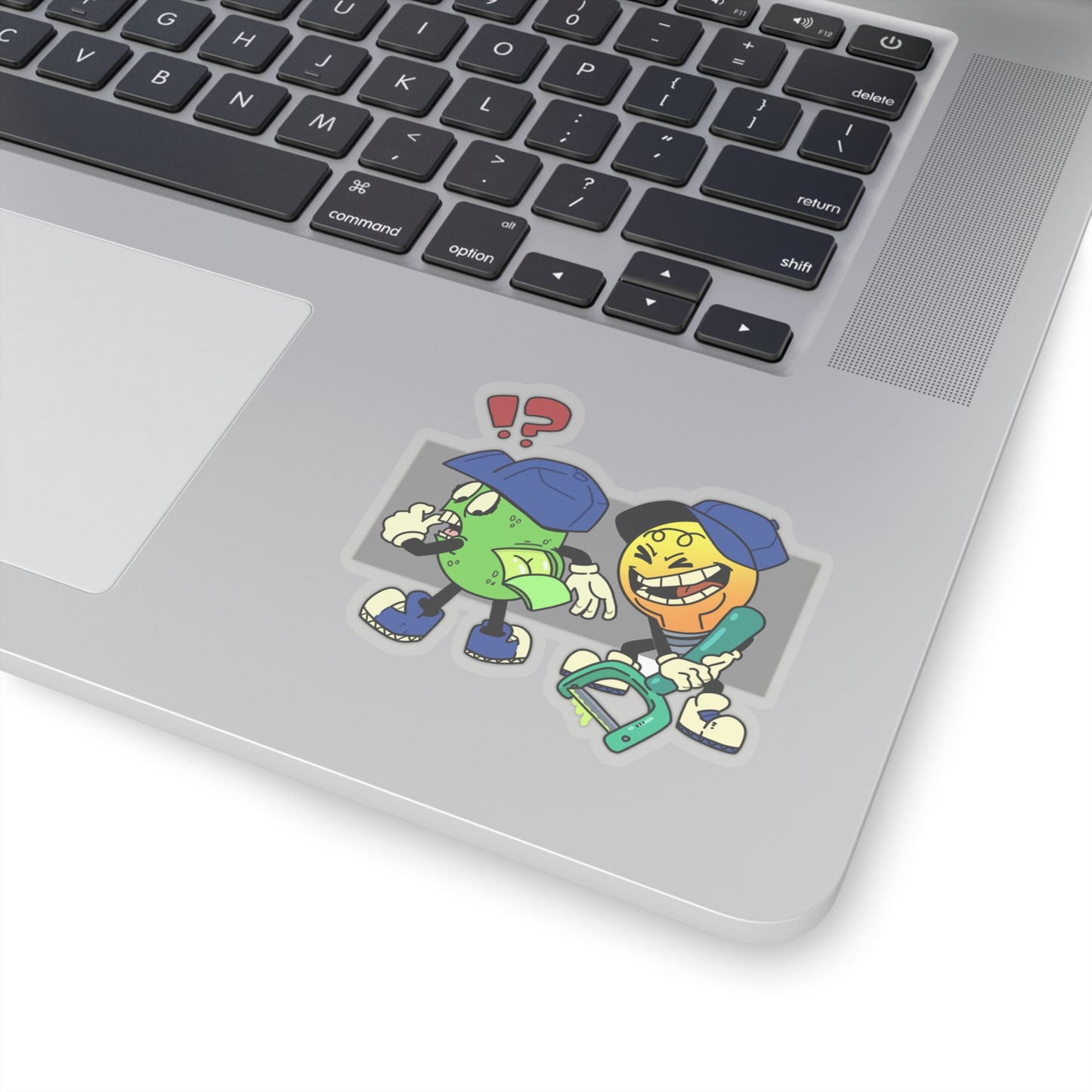 Kiss-Cut Stickers | Lime Peel Design