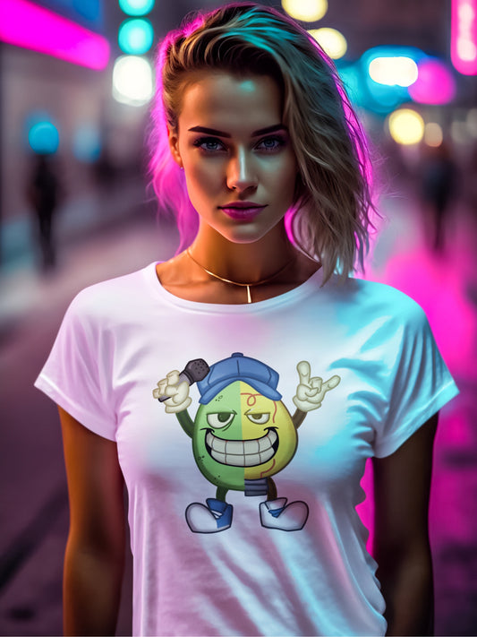 T Shirt | Split Lime Design