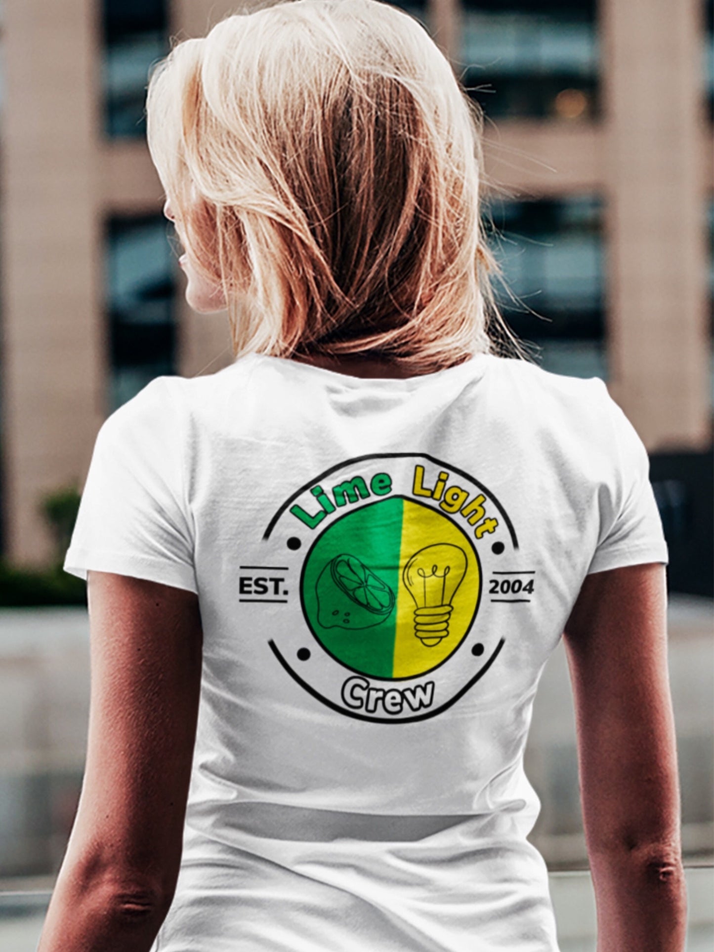 T Shirt | Split Lime Design