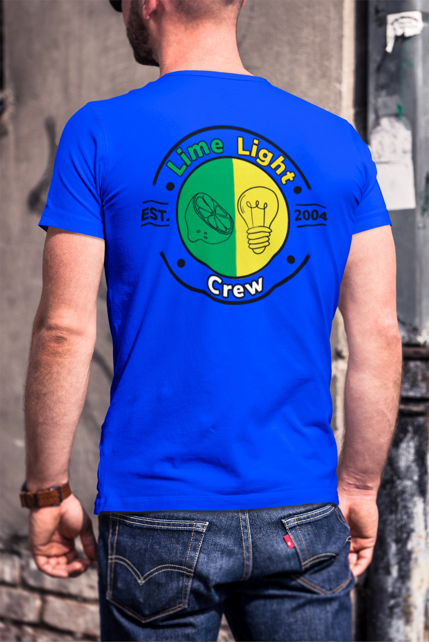 T Shirt | Split Lime Design