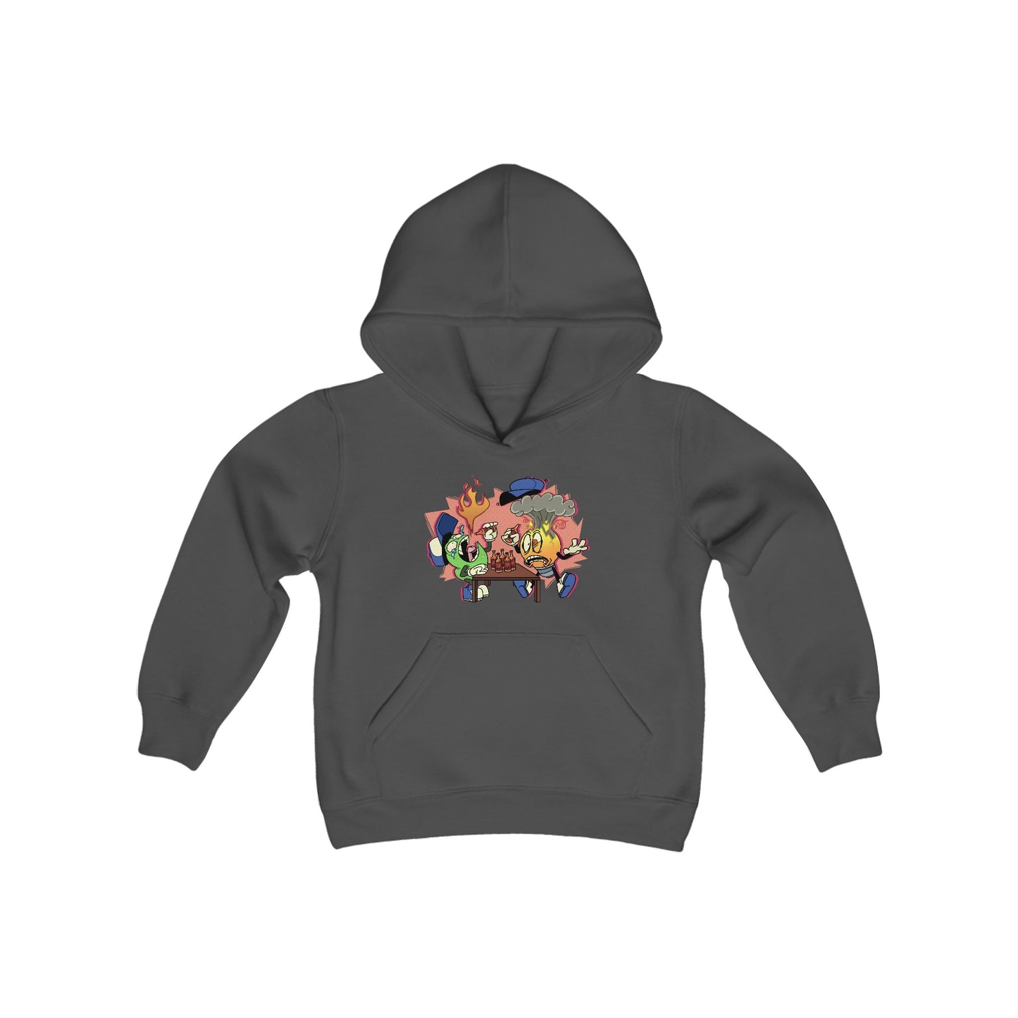 Kids Hoodies Hot Sauce Design