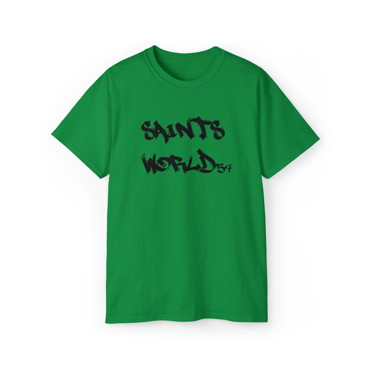 T Shirt | Saints World Logo Design