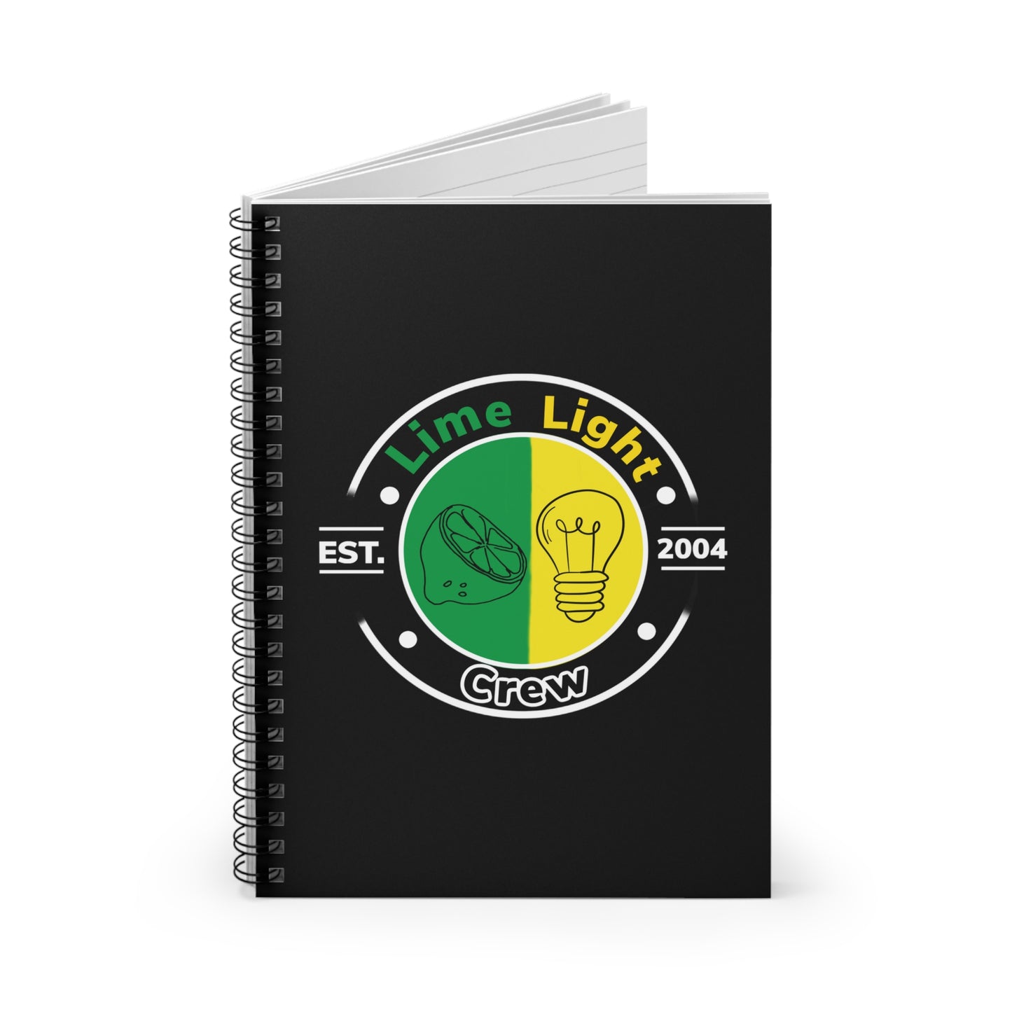 Spiral Notebook | LL Crew Circle Design