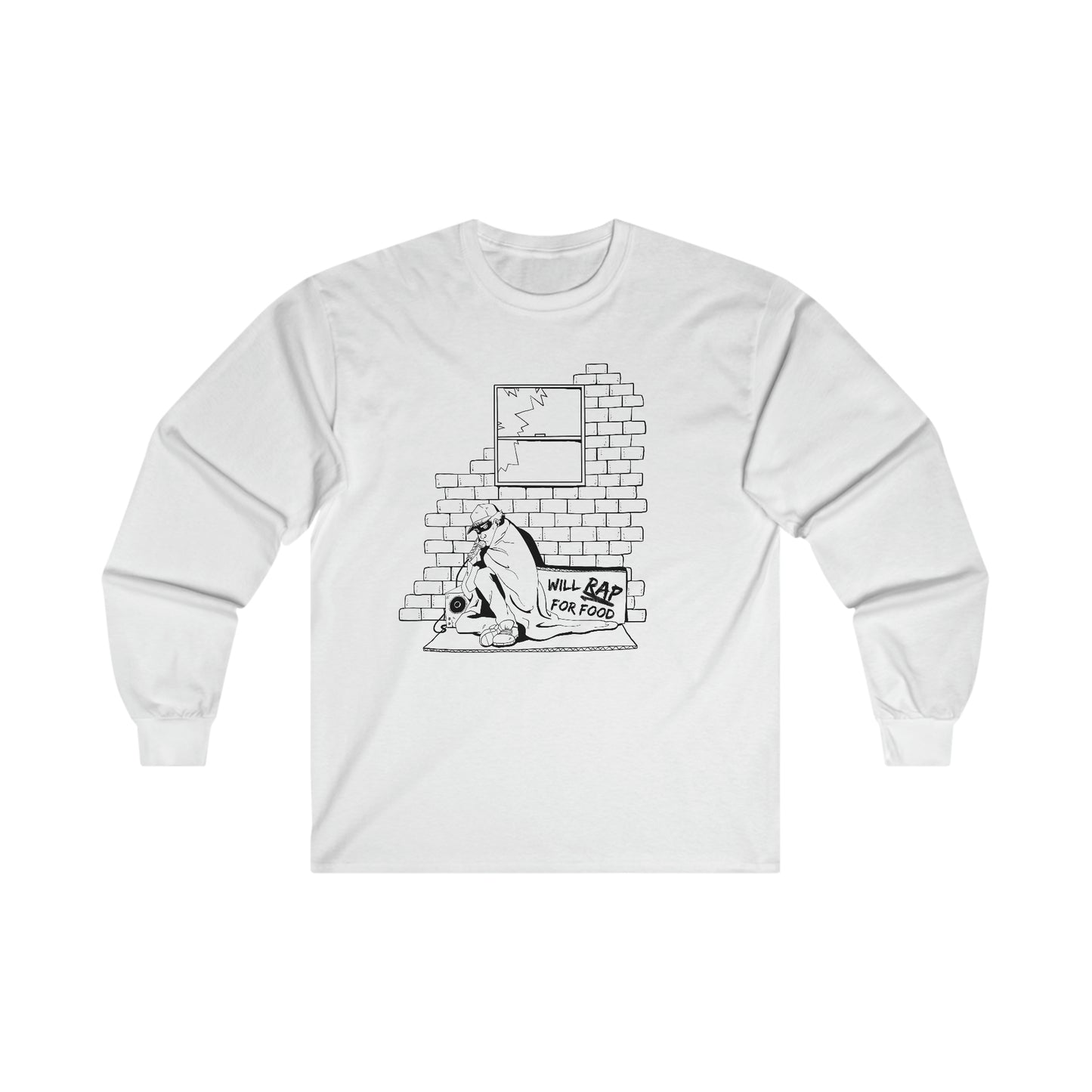 Long Sleeve | Rap For Food Design