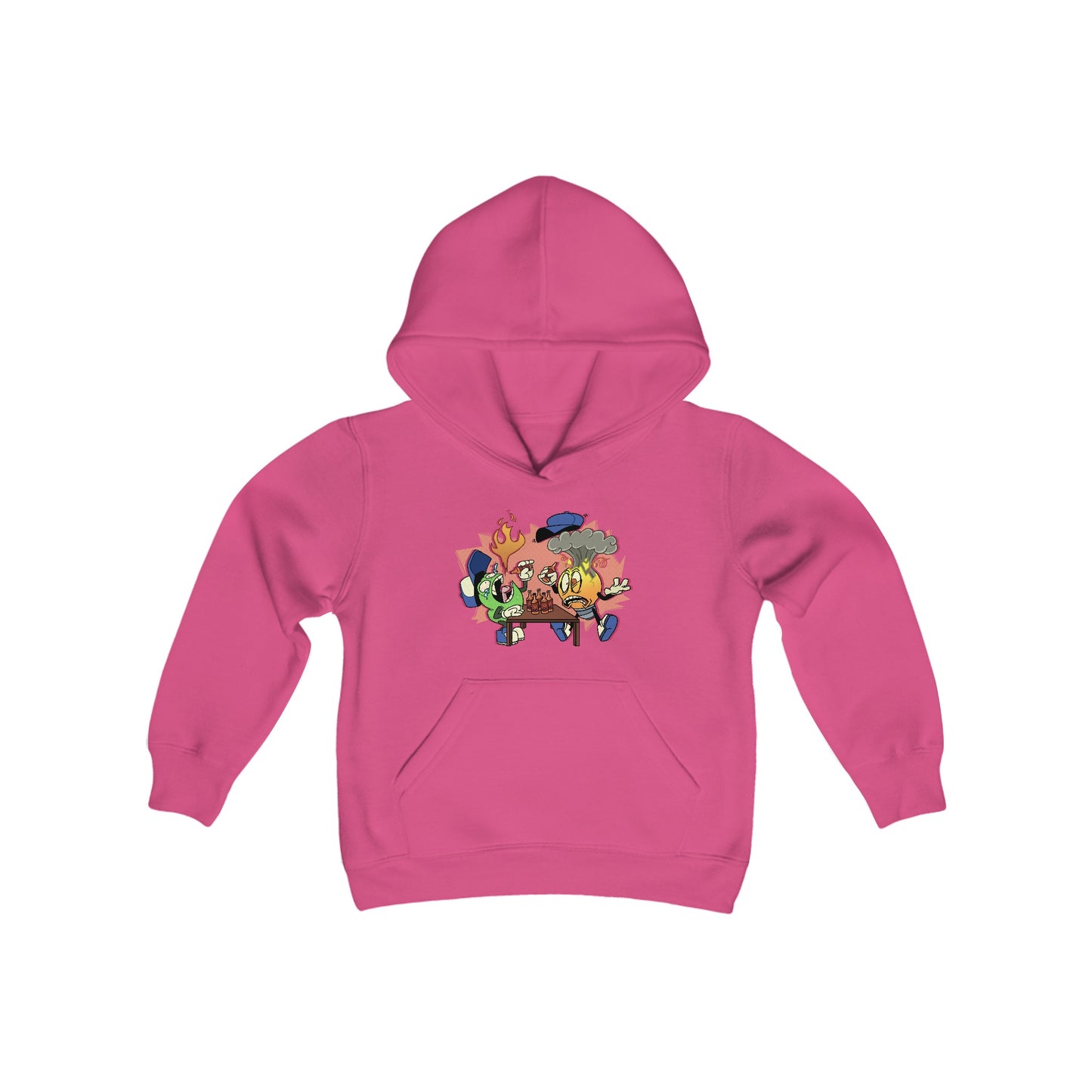 Kids Hoodies Hot Sauce Design