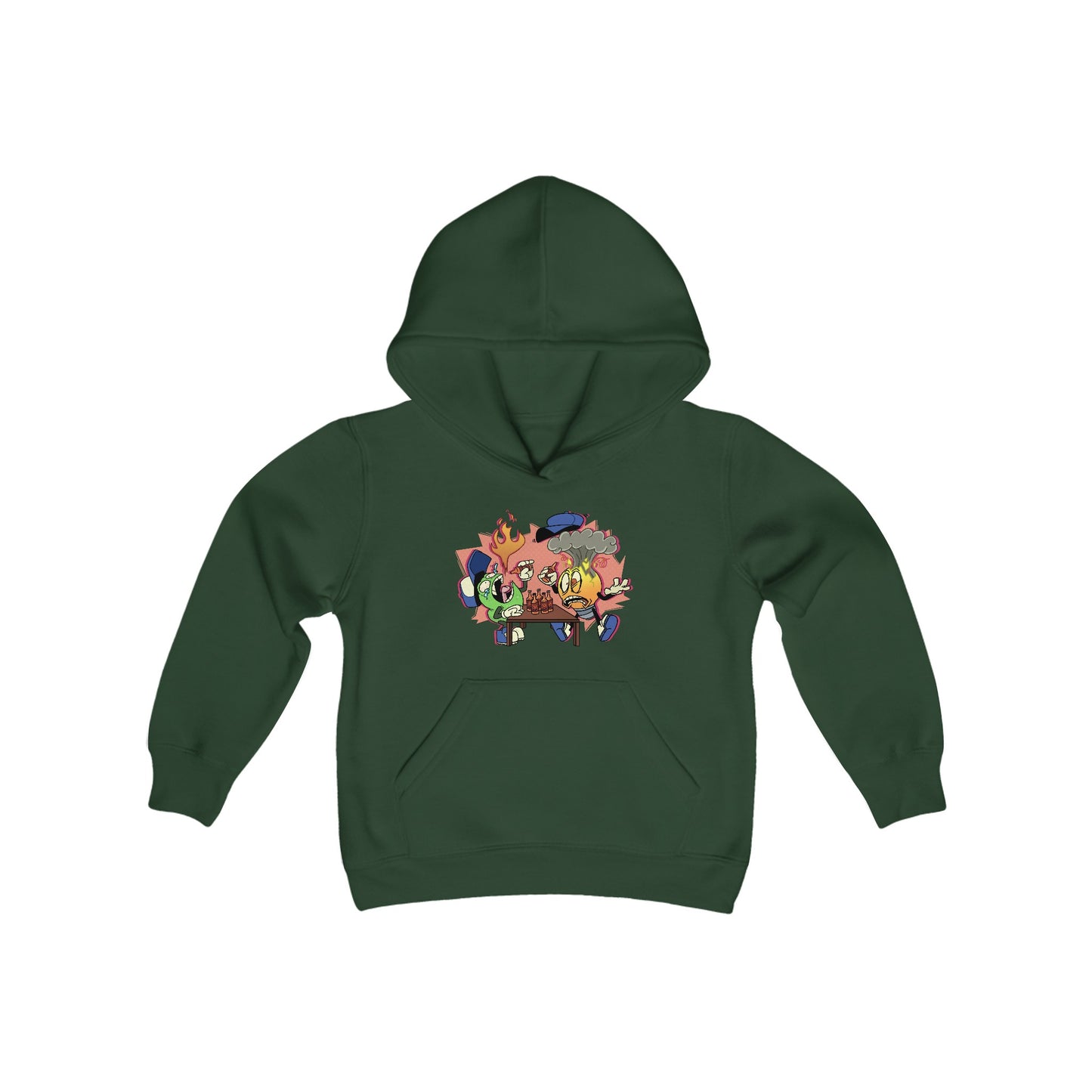 Kids Hoodies Hot Sauce Design