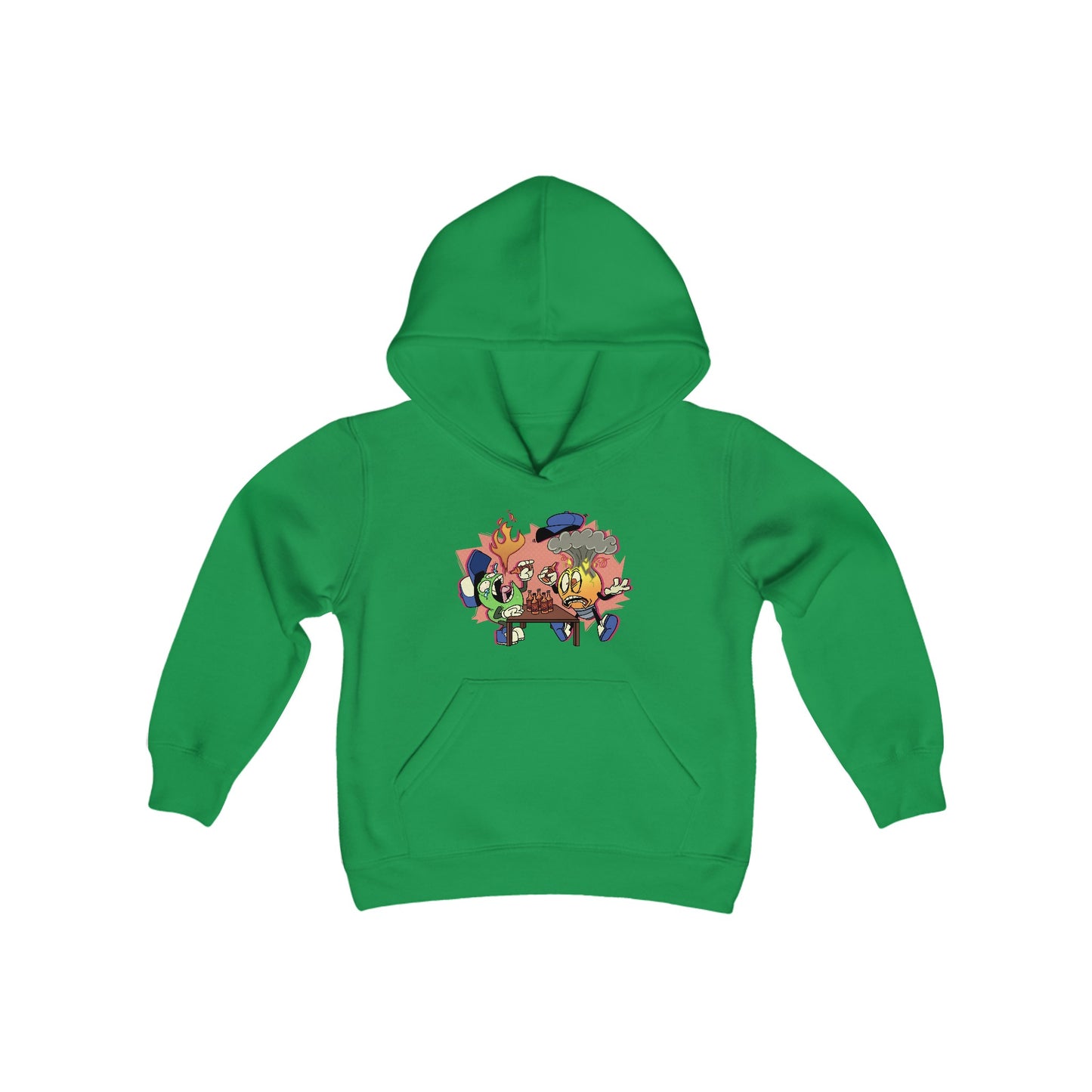 Kids Hoodies Hot Sauce Design